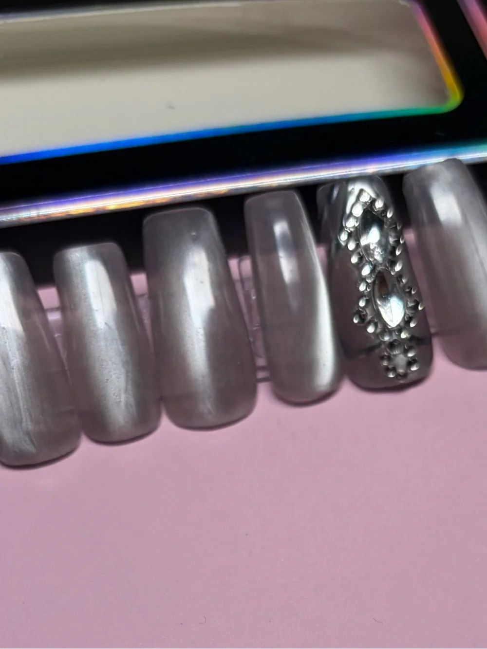 My Cat-is-Eye Catching Press-On Nails